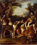Wootton John Hounds and a Magpie  - Hermitage